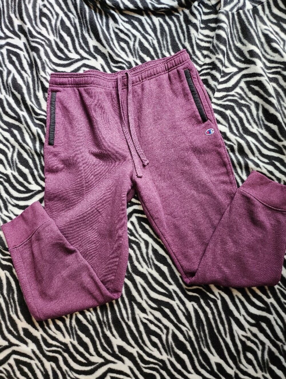 Champion Men's Plum Purple Jogger Sweatpants